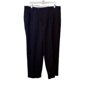 Mino Lombardi Mens Size 36 Blue  Solid Suit Dress Pants